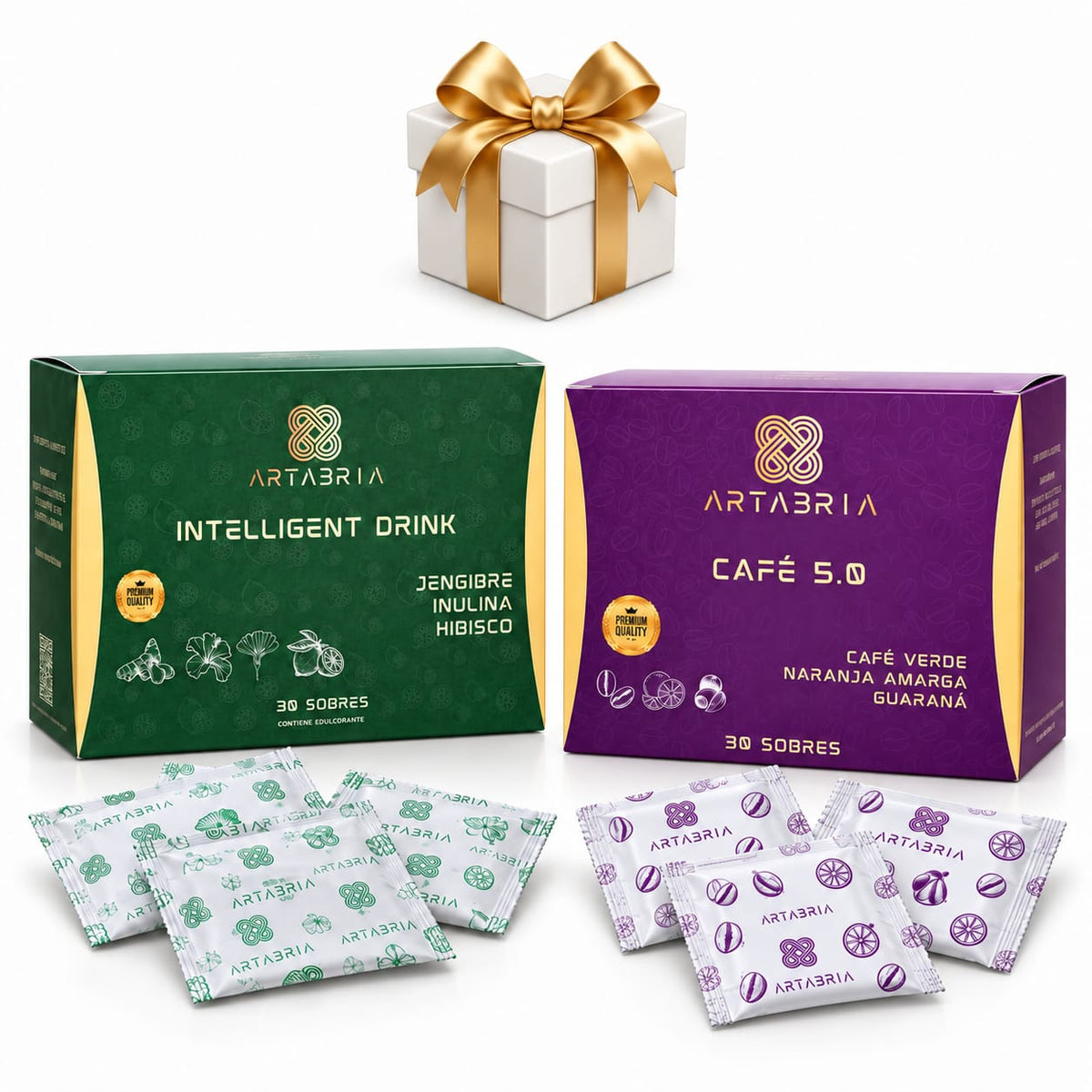 Pack Café 5.0 Artabria y Bebida Inteligente I.D. con regalo de cortesia